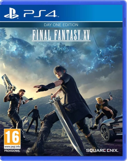 ZGAN PS4 game Final Fantasy XV, werkt perfect geen kras, geen koeriers