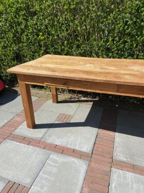 Teak houten eettafel