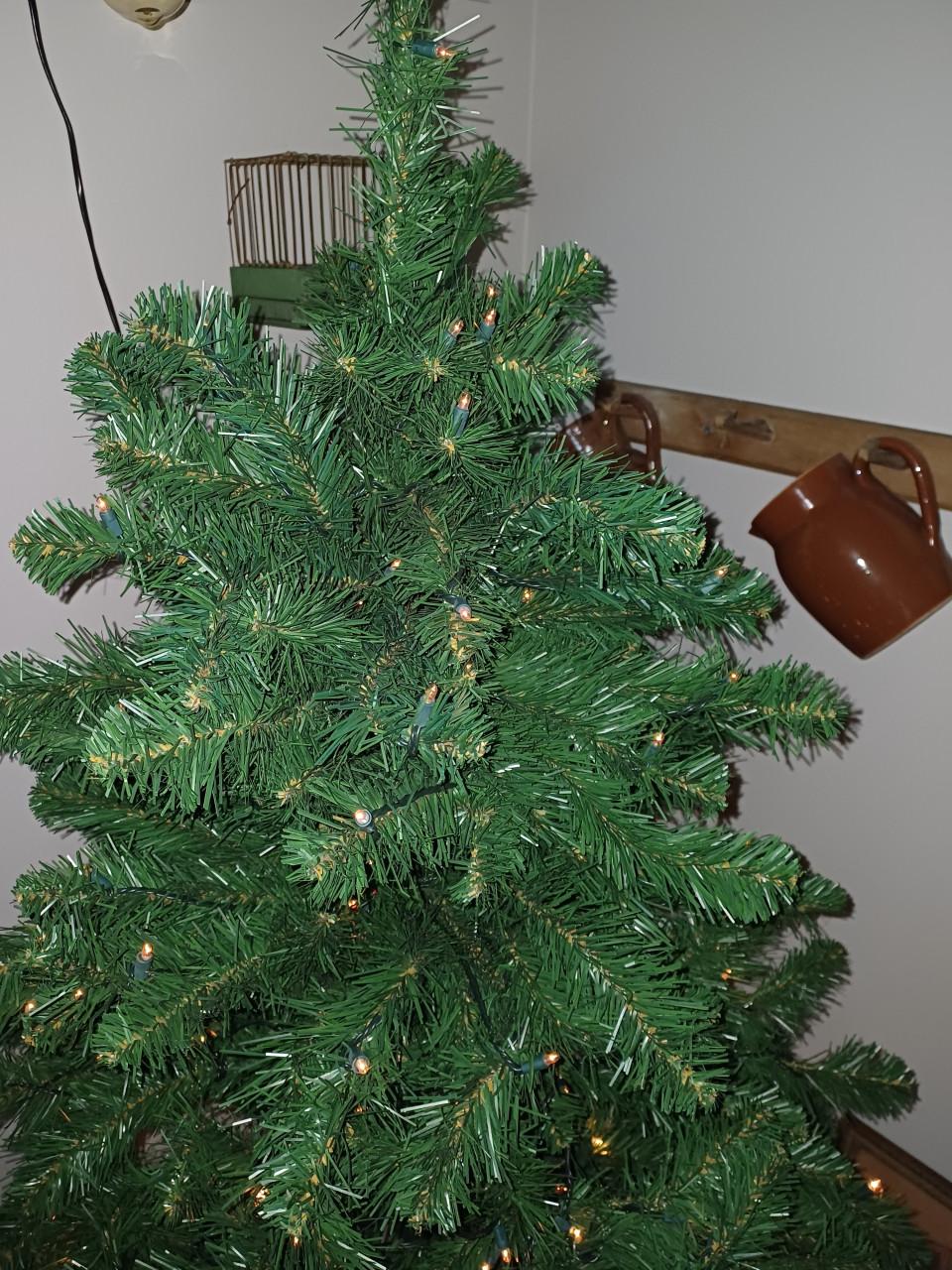 Kunst kerstboom