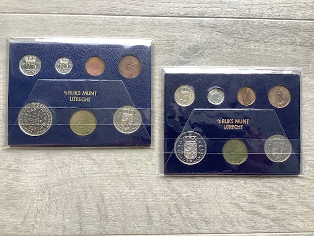 Nederland, FDC jaarset 1979 en 1980.