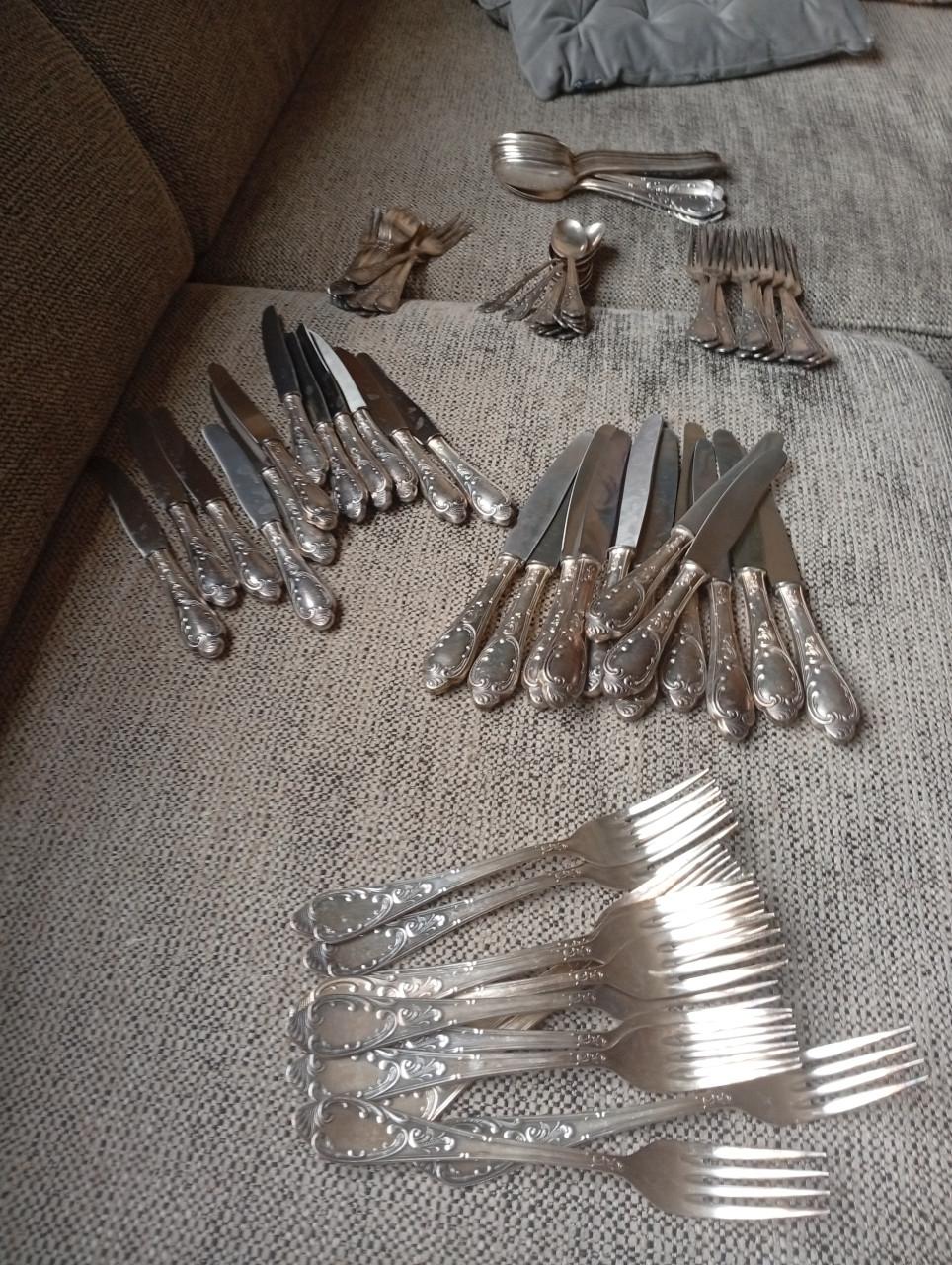 Klassieke Verzilverde Bestekset Solingen