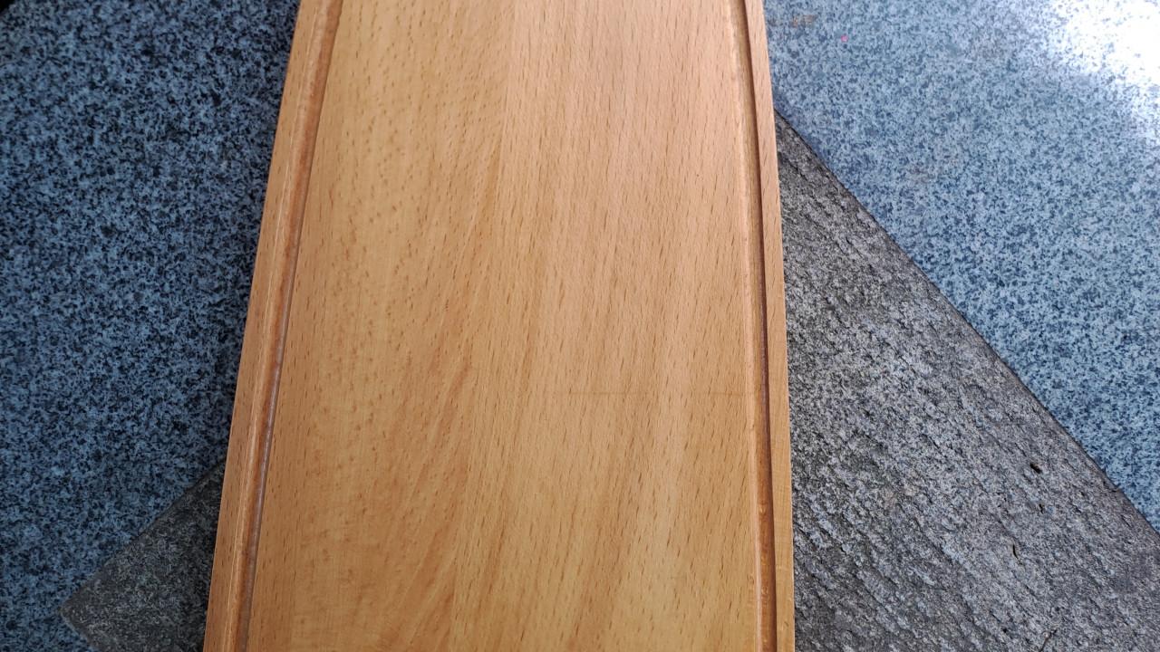Vintage Elzenhouten Vis Serveerplank - 83 cm. Jaren 60/'70