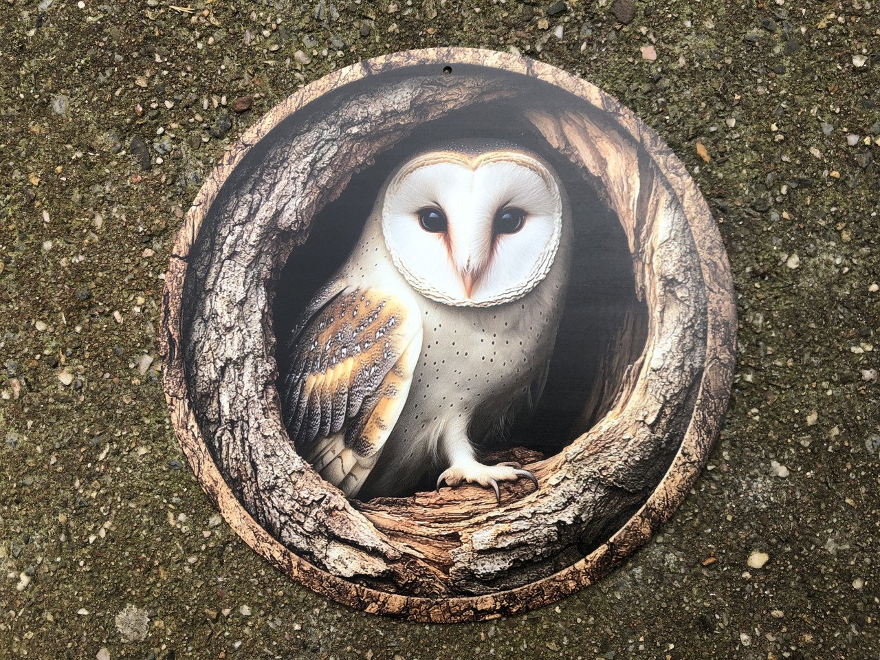 UIL ( op aluminium ) decoratie