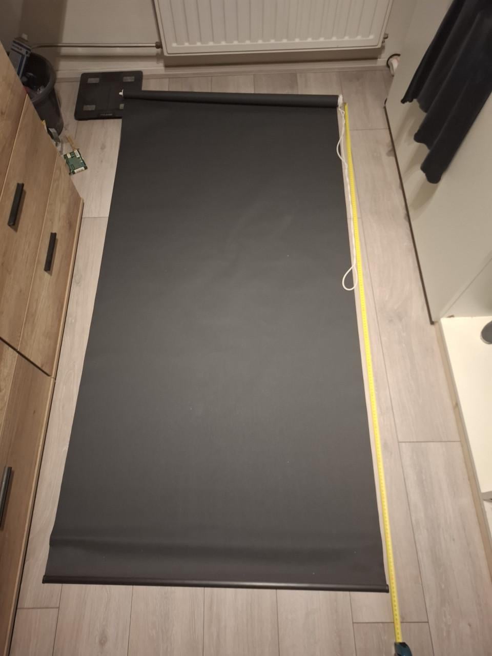 3x rolgordijn antraciet