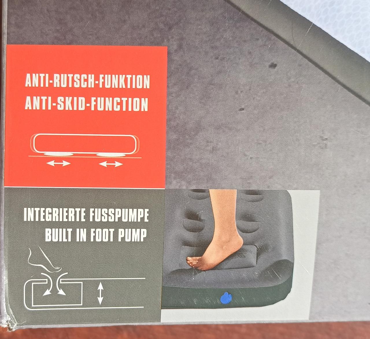 KING SIZE - High Peak Comfort Plus Luchtbed geïntegreerde pomp