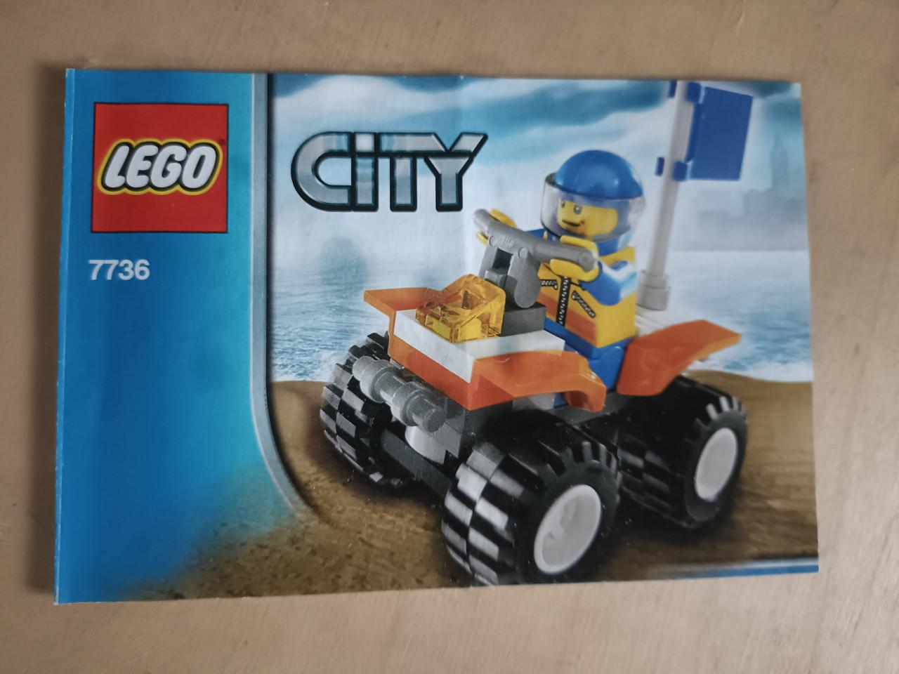 Lego 7736 : City : Quad van de Kustwacht