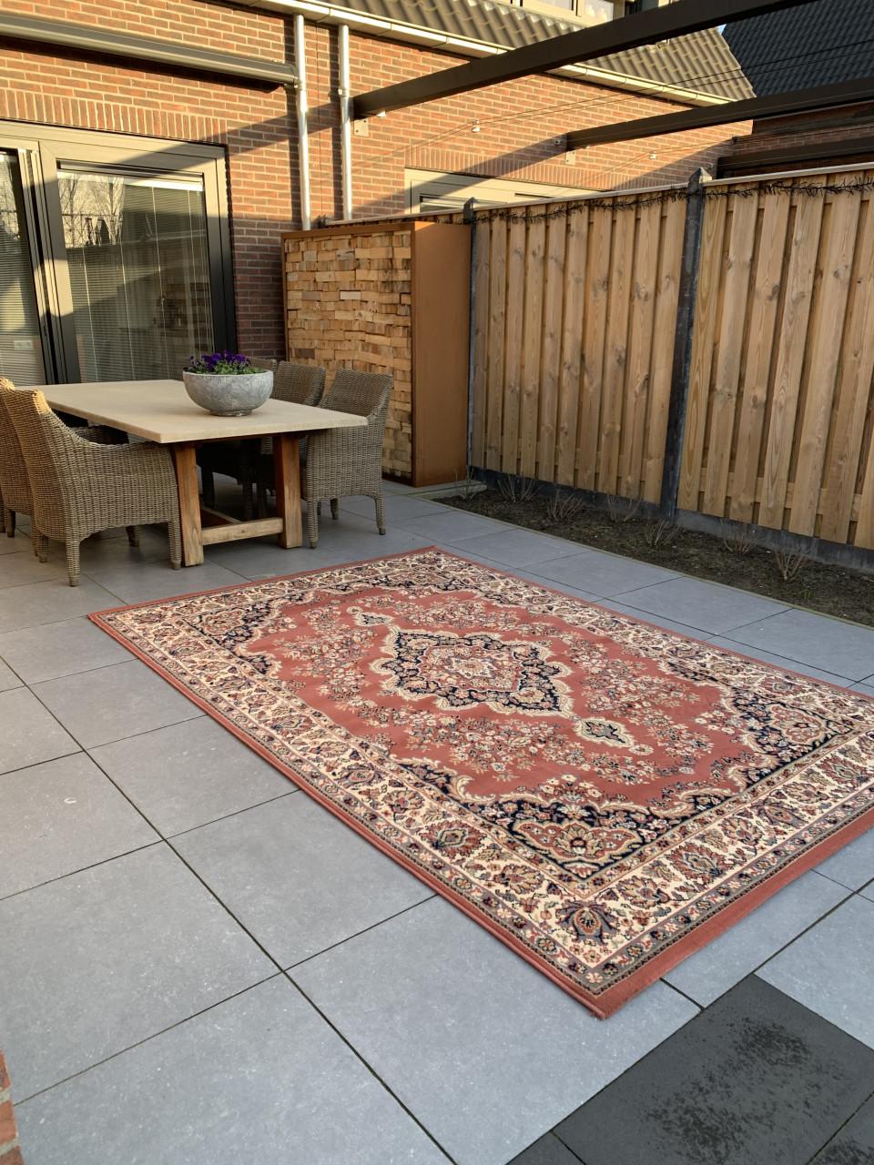 💞Super Leuk NIEUW Oud Roze Vintage Vloerkleed 💞