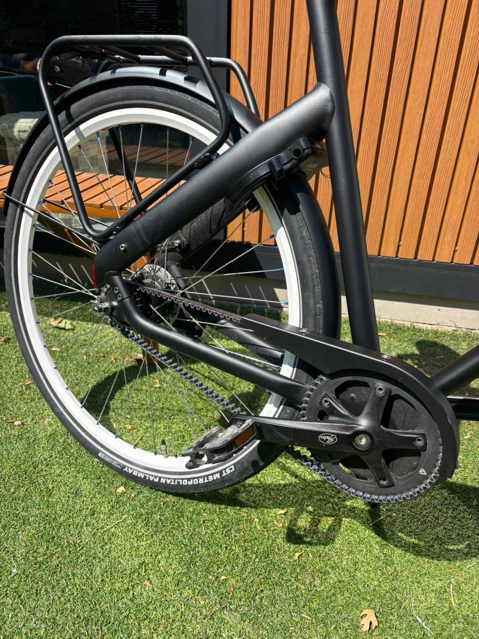 Mooie Cortina Blau herenfiets - maat 61 - 7 versnellingen - riemaandrijving