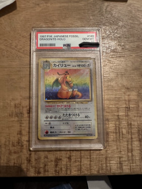 Pokemonkaart Dragonite PSA 10