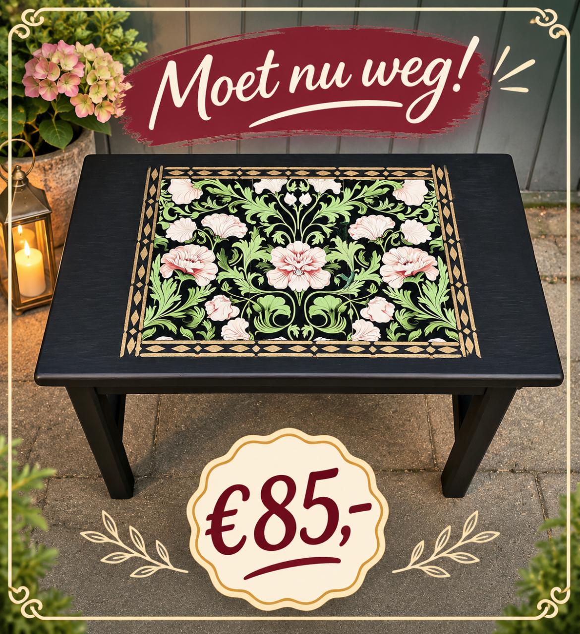 Uniek Bijzettafeltje