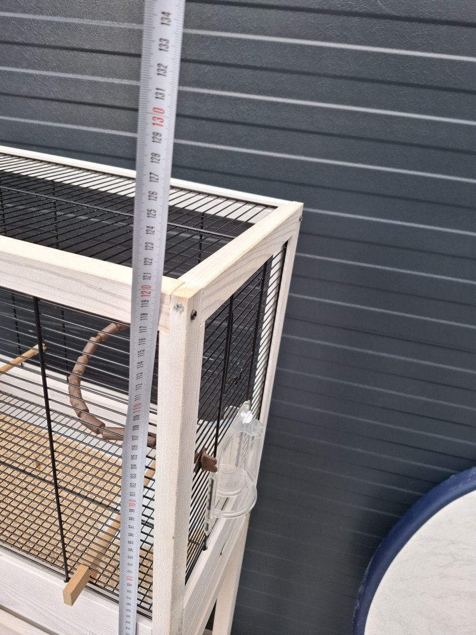 Ferplast vogelkooi met Onderste.