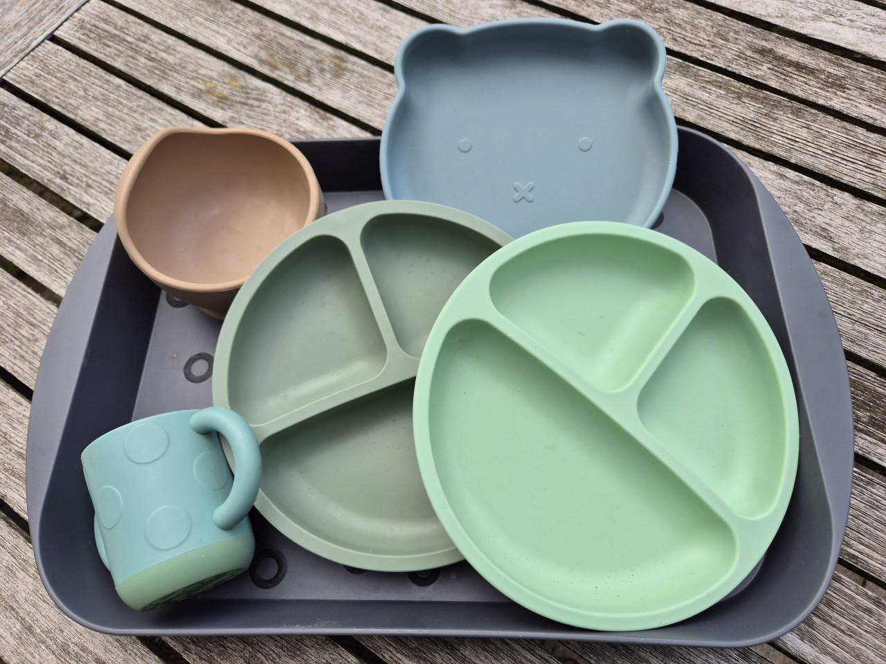 Silicone kinderservies voor baby of peuter