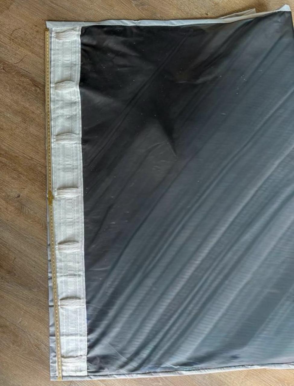 3 stuks nieuw grijs Ikea gordijnen BENGTA