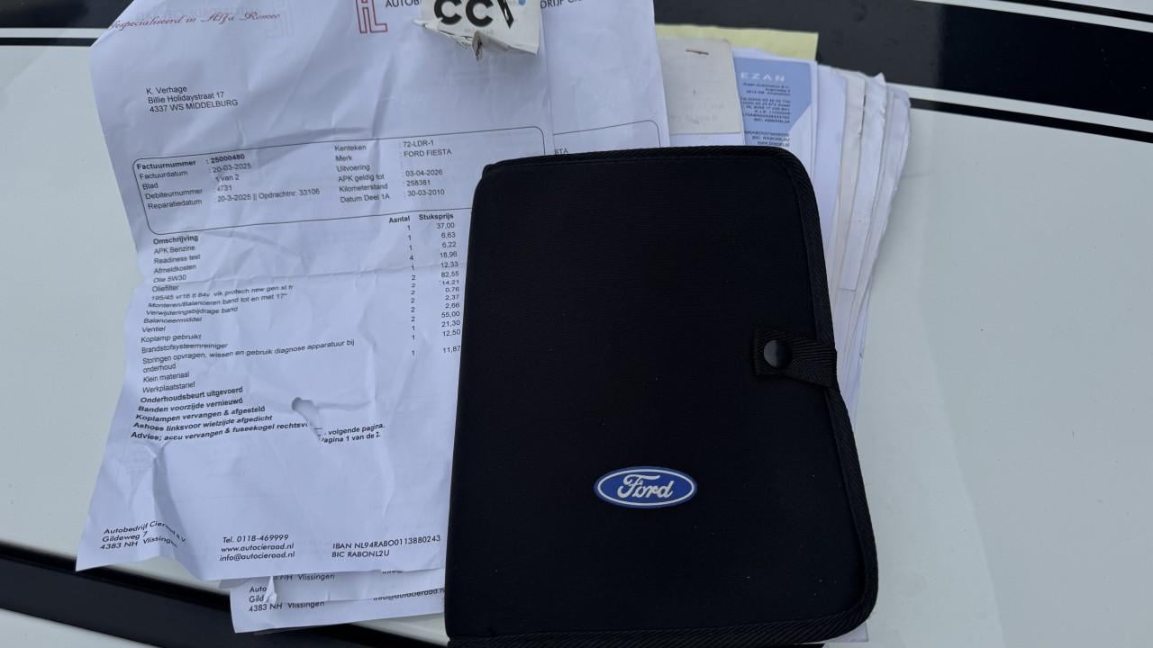 Ford Fiesta 1.25 44KW Limited 3DRS 2010  Airco Apk Nap