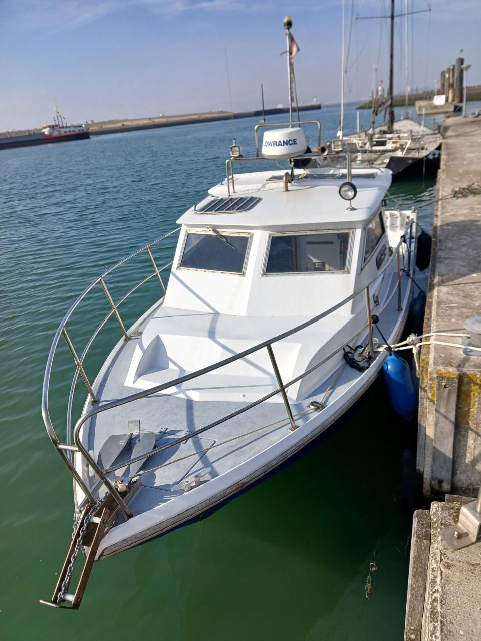 Visboot diesel inboort volvo penta AD41A 200pk!
