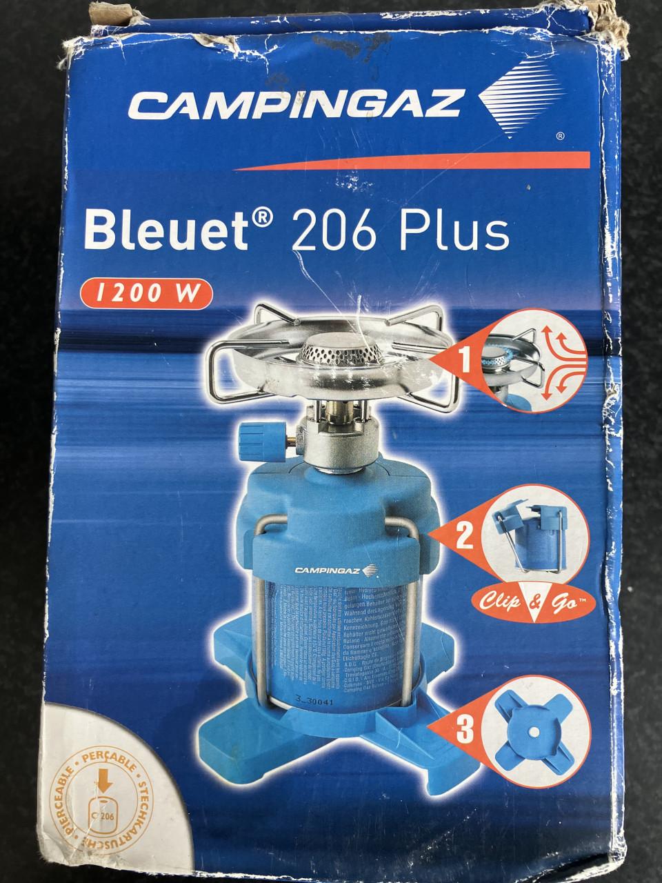 Campingaz  Bluet 206 plus  Kookpit/brander.