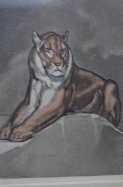 Litho Paul Jouve (1878 - 1973)