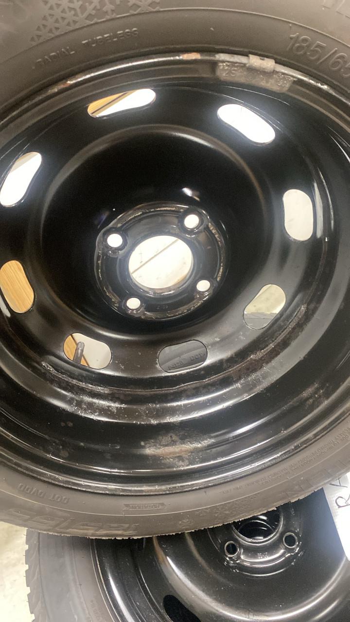 Winterbanden op velg