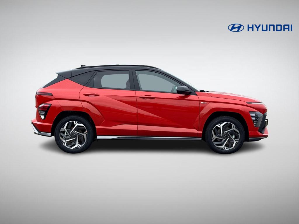 Hyundai Kona 1.6 gdi hev n line soultronic orange!