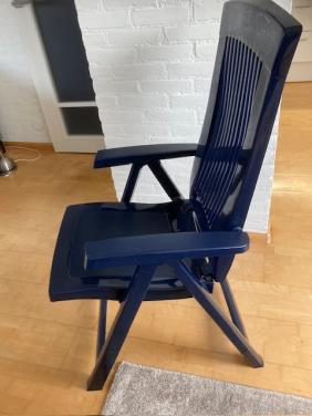 4 opklapbare terrasstoelen