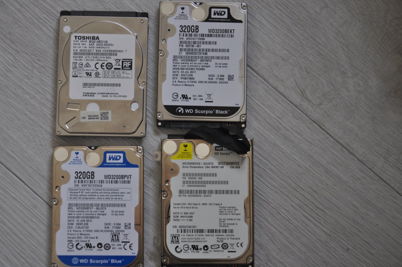Hardeschijven laptop
