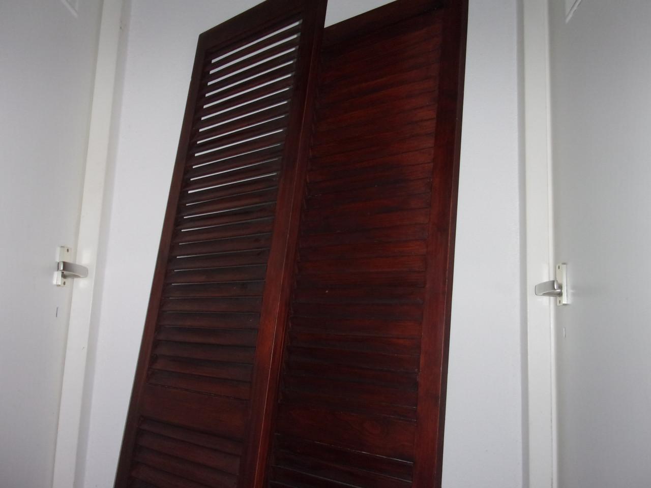 Louvredeuren 2x Lamelle deuren