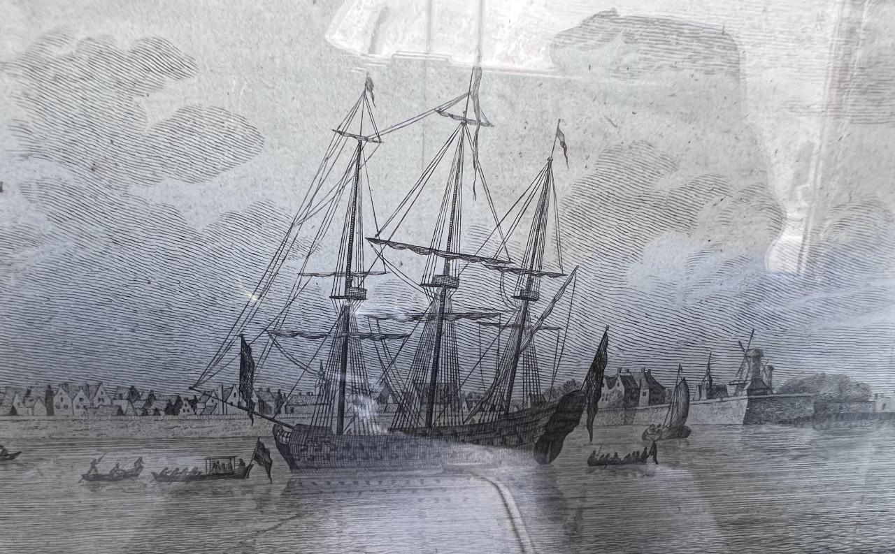Kopergravure van de Stad Vlissingen