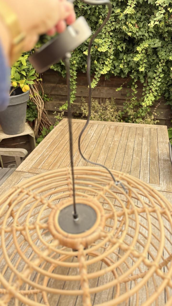 Rotan hanglamp