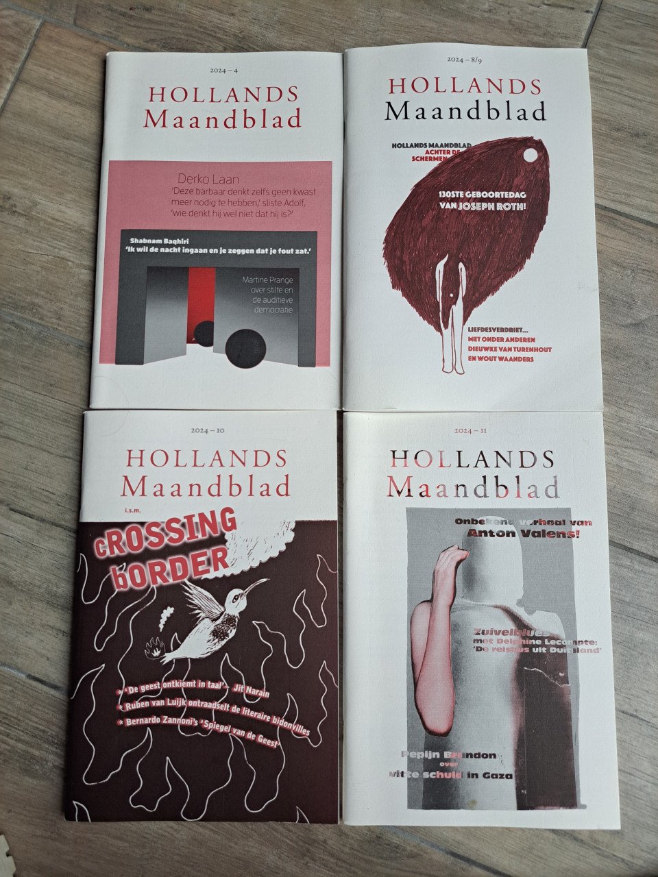 4x Hollands Maandblad