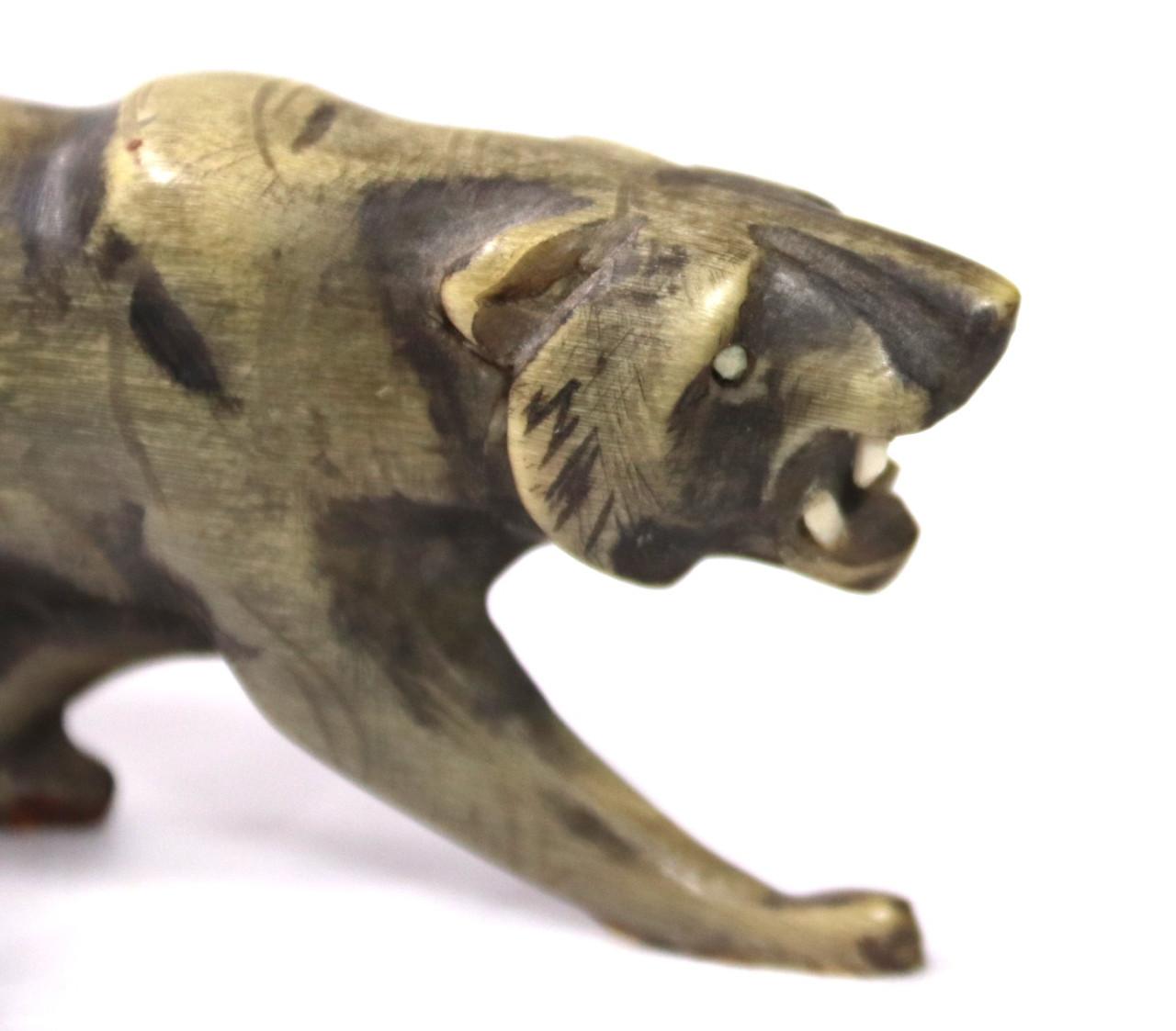 Beeld Handgesneden Panter ( Hoorn )