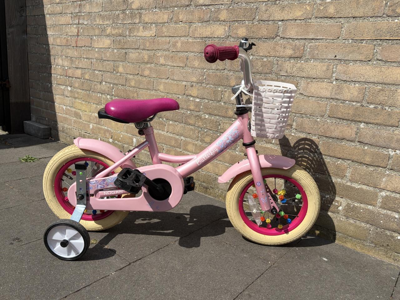 Meisjesfiets 12 inch inclusief zijwieltjes