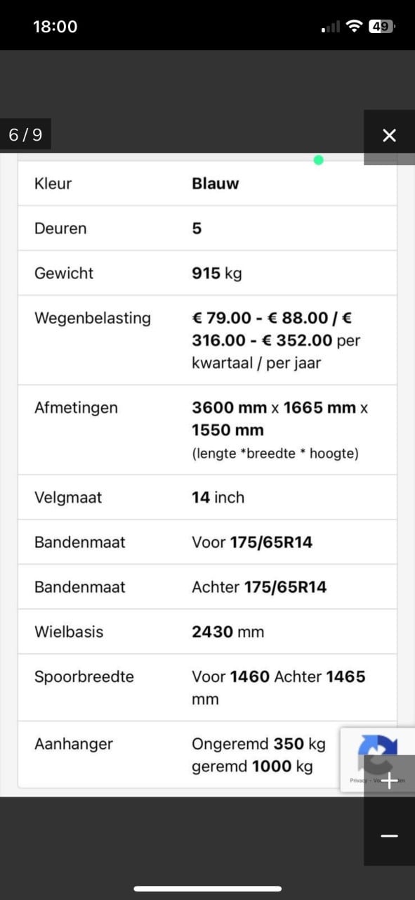 Daihatsu Sirion APK nov 2025 met blikschade dus KOOPJE
