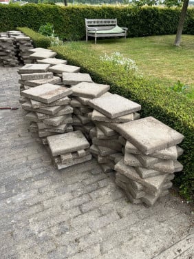 Betontegels gratis ophalen! 30x30 20m2