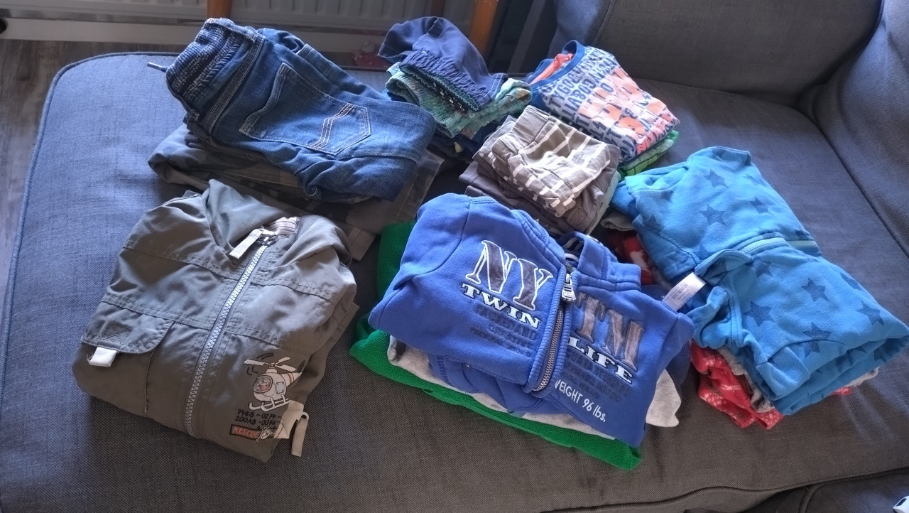 Jongens kleren Mt 86-104/110