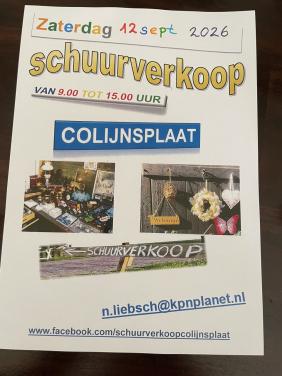 Schuurverkoop Colijnsplaat