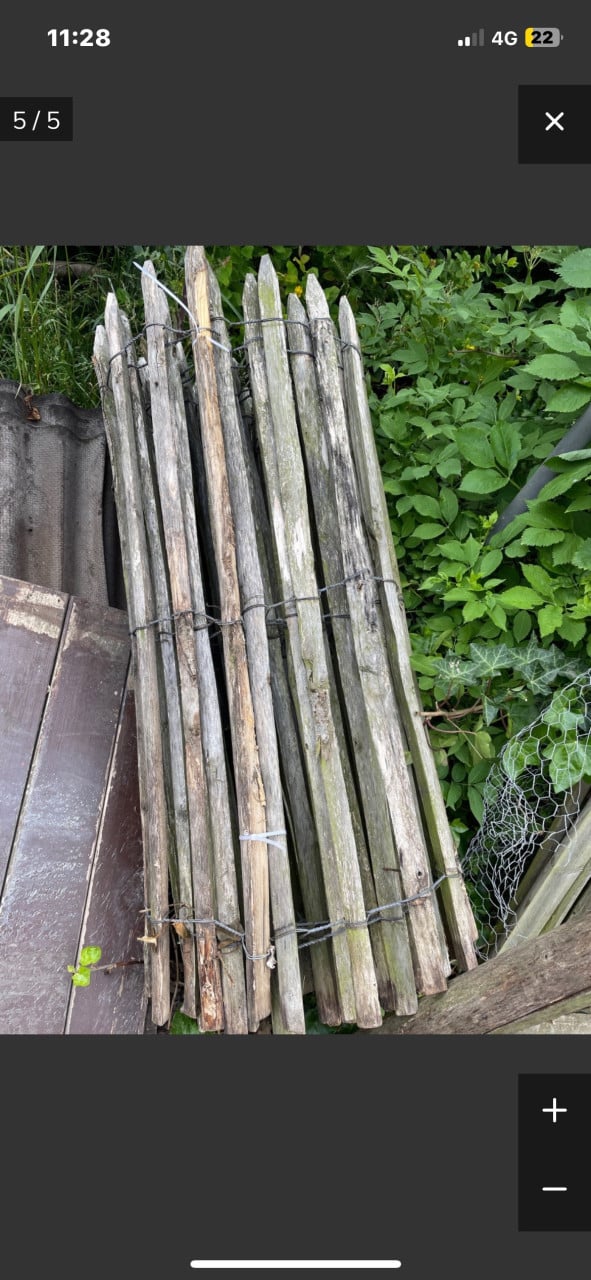 Schapenhek en palen