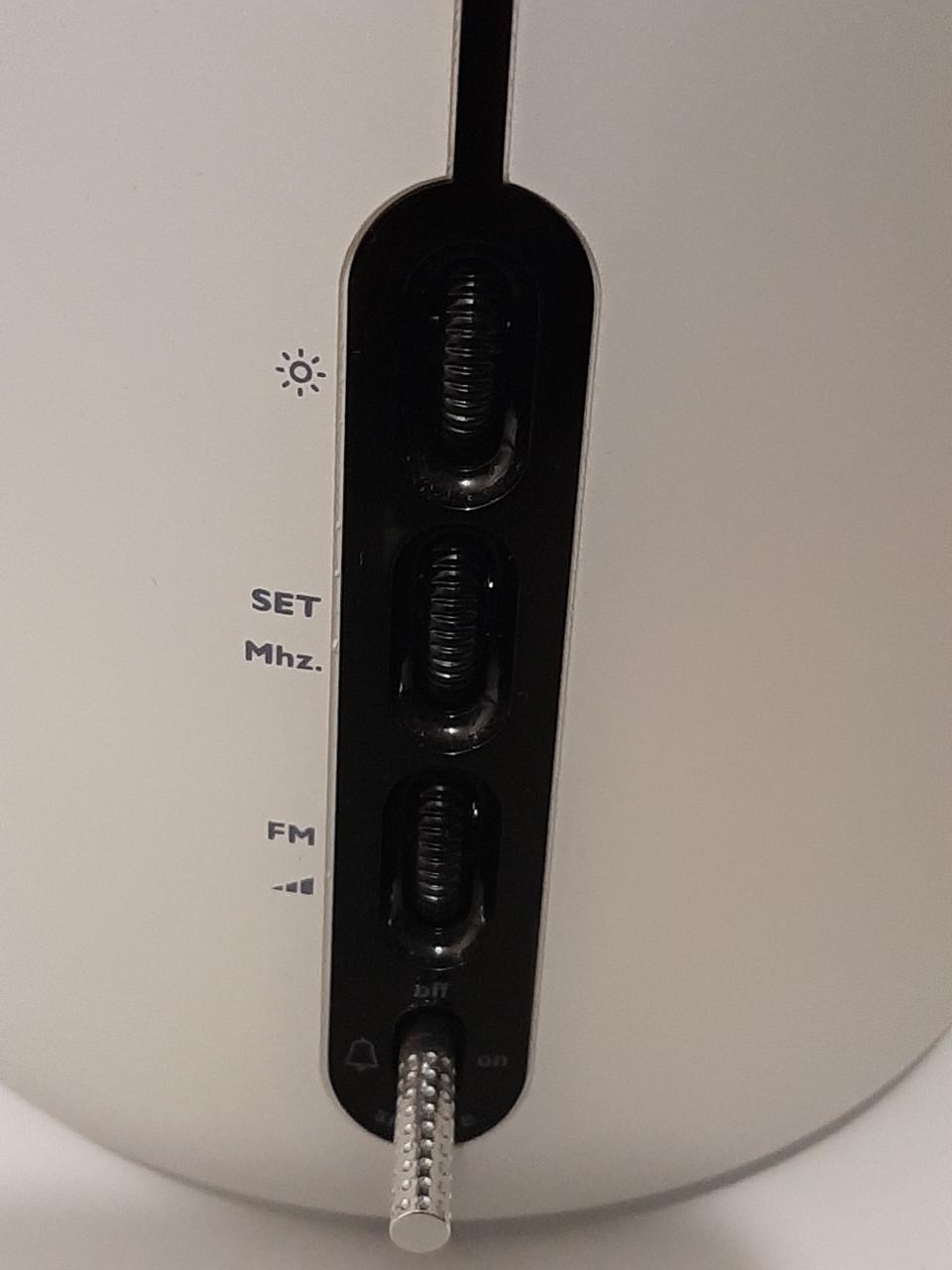 Daglichtlamp met wekker//radio PHILIPS