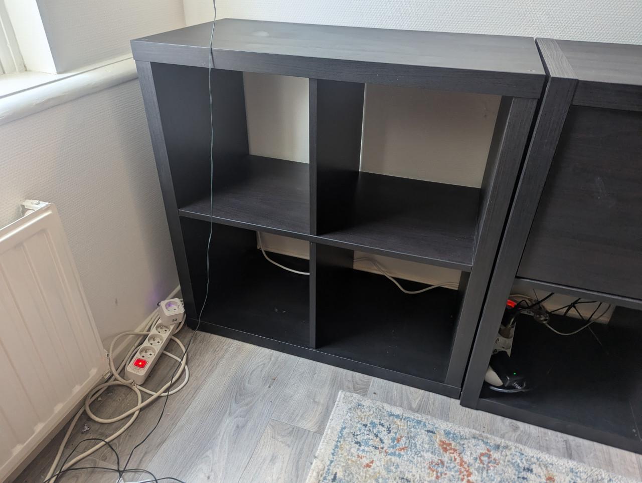 Ikea Kallax Kasten Zwart: Diverse Maten en Uitvoeringen