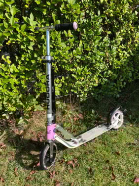 Hudora Big Wheel step voor meisjes in hoogte verstelbaar en inklapbaar