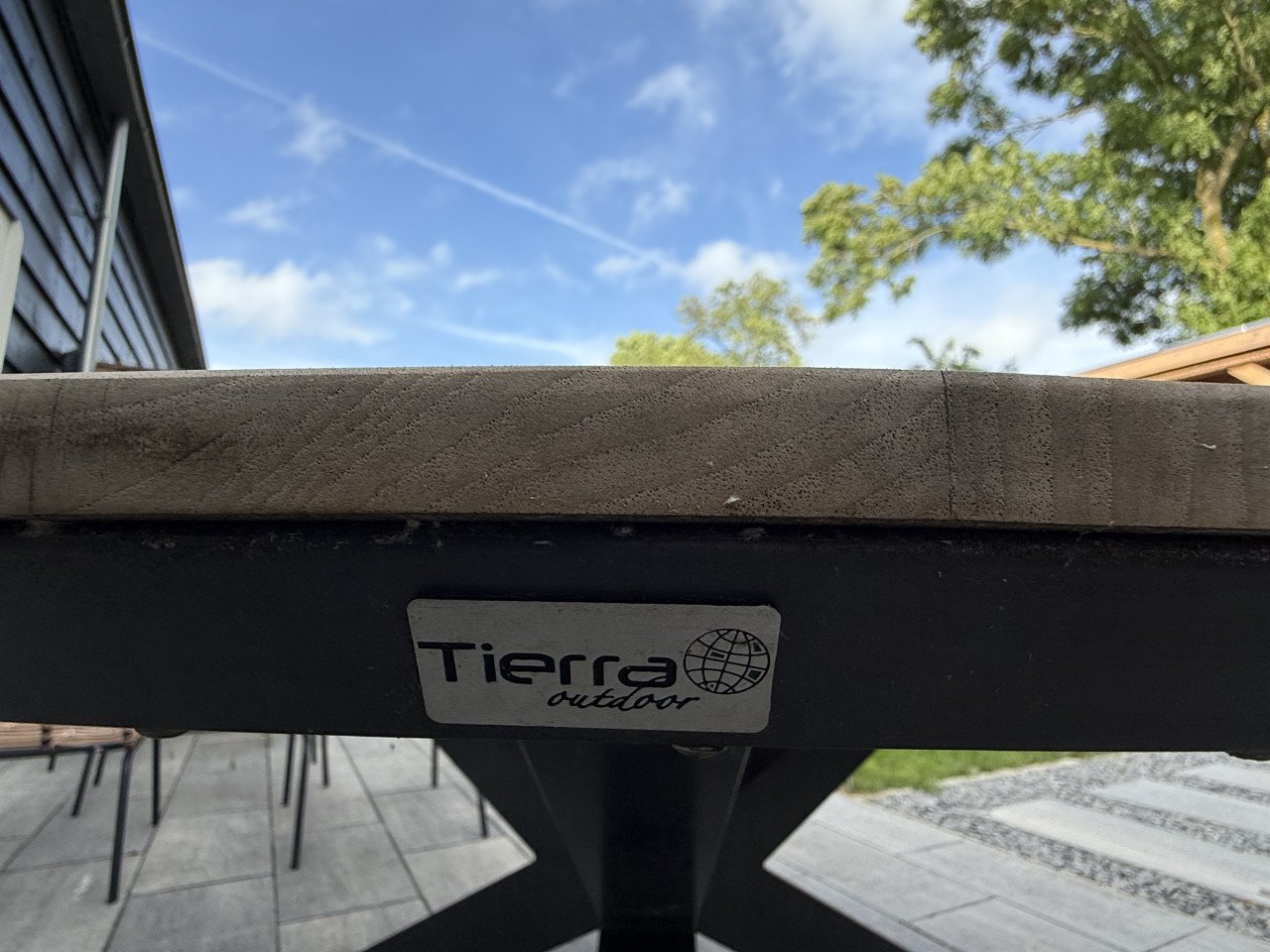 Tierra Outdoor Omnigo Tuintafel – Ø150 cm – Zo goed als nieuw