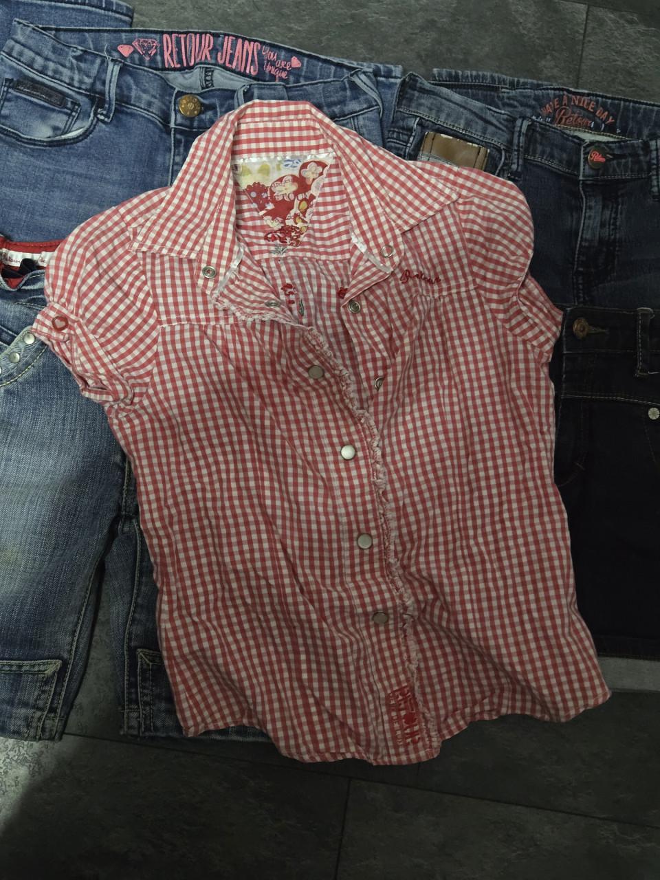 Setje meisjeskleding Retour