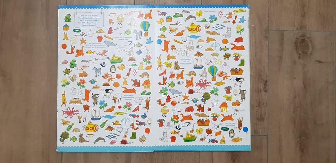 Dikkie Dik Reuzen Zoek boek in REUZEN formaat
