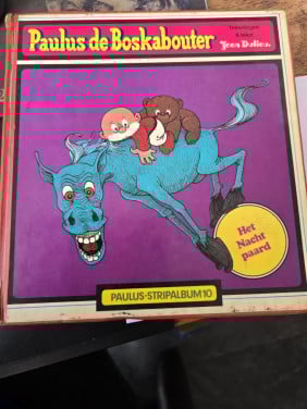 Paulus de Boskabouter; Het nachtpaard. Stripalbum10 Jean Dulieu 1975