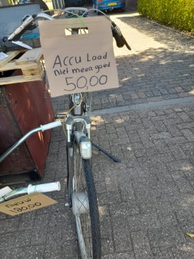 Elektrische heren fiets