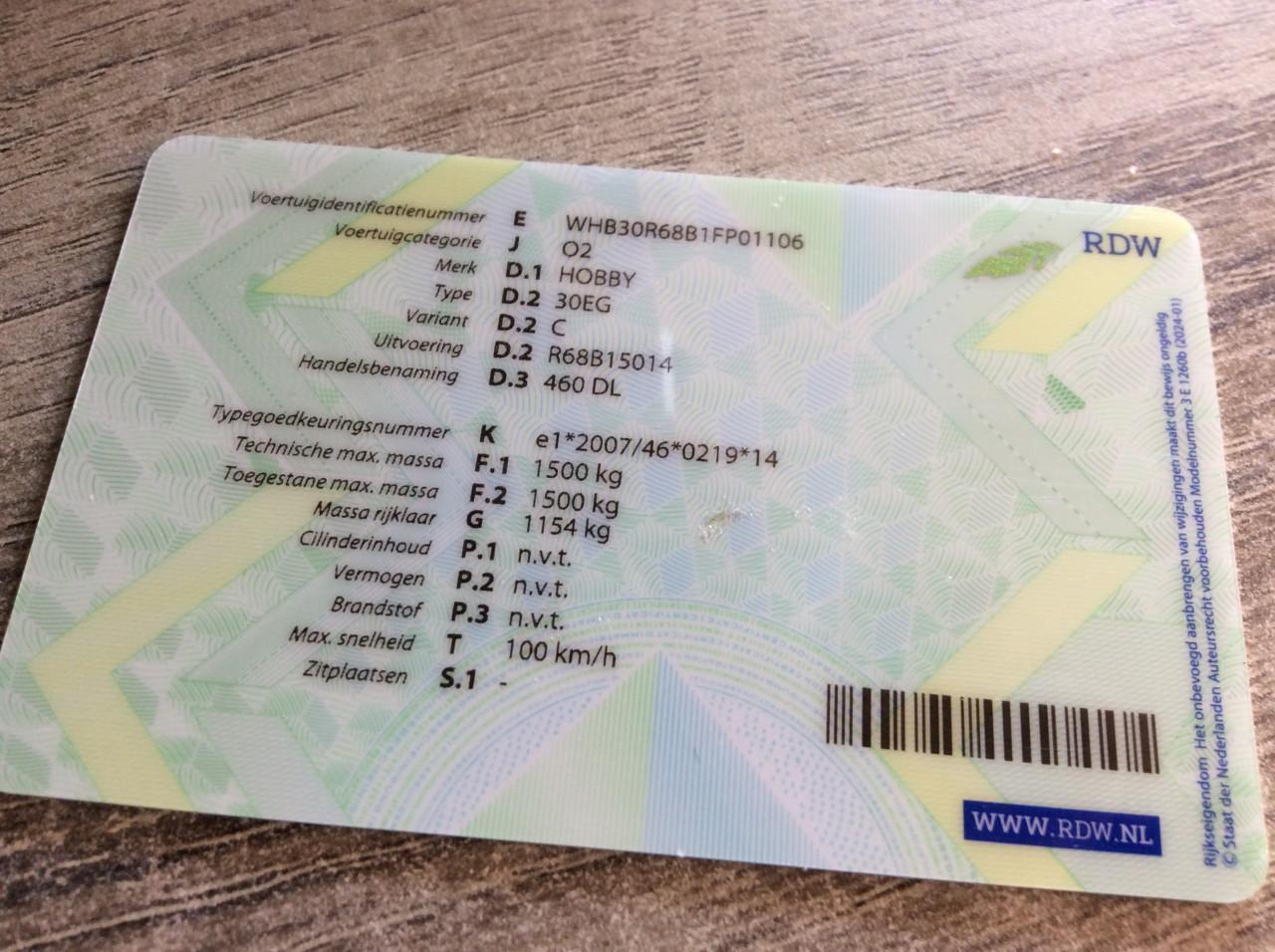 Z.G.A.N. HOBBY Caravan met alle inventaris en toebehoren bj. 2024