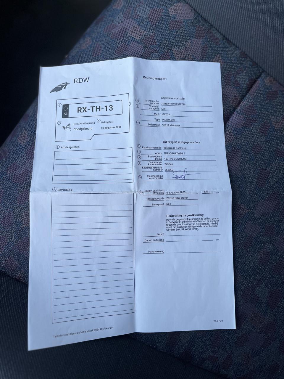 Mazda 323 1.5 SDN LX 1997 Grijs