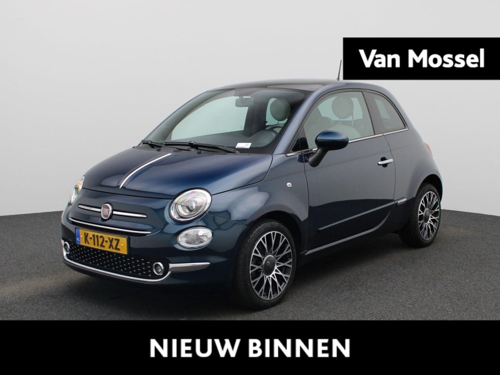 Fiat 500 1.0 hybrid star |apple carplay / android auto | panorama dak | blu