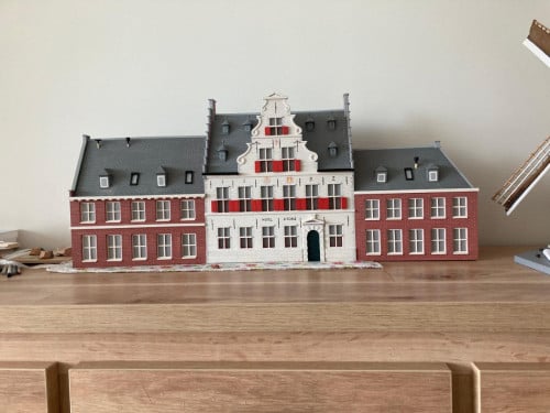 Model st joris op de balans in middelburg