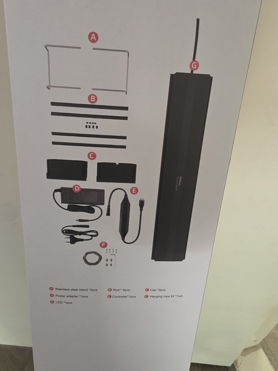 Chihiros Universal WRGB 1000 Aquarium LED verlichting
