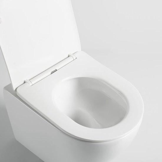 Nieuw in de doos: Soft Close Toiletzitting met deksel - quick release